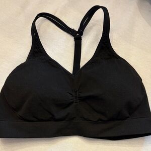 Athleta Black Racerback Bralette